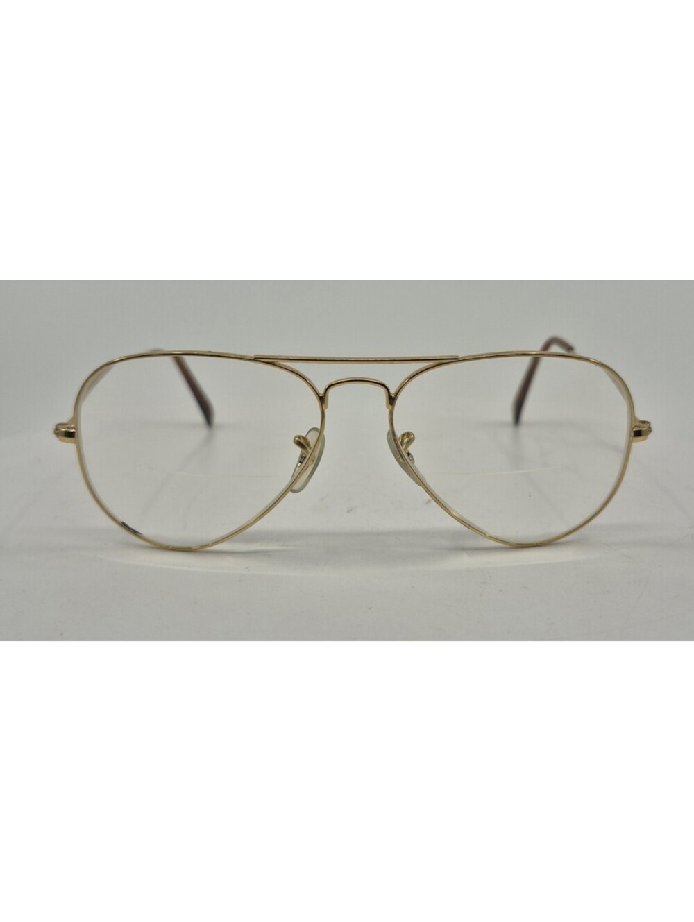 Ray-Ban RB 6049 2500 Gold Aviator Eyeglasses Frames 55-14 140 Mens Womens